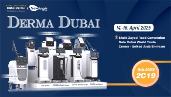 NouveauAngie au Dubai Derma 2025 : Stand C19